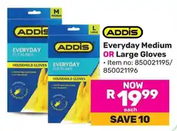 Game Addis Everyday Medium OR Large Gloves offer
