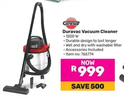 Game Genesis Duravac Vacuum Cleaner offer