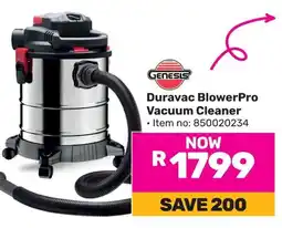 Game Genesis Duravac BlowerPro Vacuum Cleaner offer