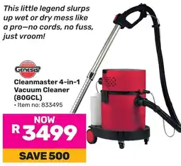 Game Genesis Cleanmaster 4-in-1 Vacuum Cleaner offer