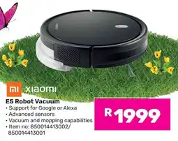 Game Xioami E5 Robot Vacuum offer