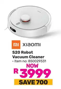 Game Xiaomi S20 Robot Vacuum Cleaner offer