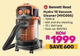 Game Bennett Read Hydro 15 Vacuum Cleaner offer