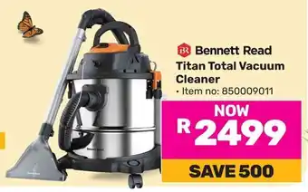 Game Bennett Read Titan Total Vacuum Cleaner offer