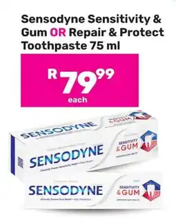 Game Sensodyne Sensitivity & Gum OR Repair & Protect Toothpaste offer