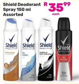 Game Shield Deodorant Spray Assorted offer