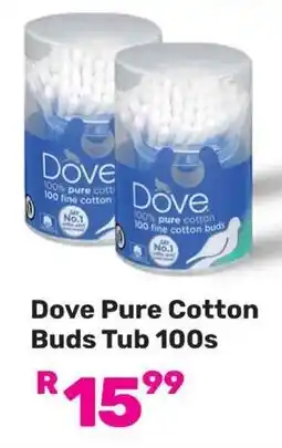Game Dove Pure Cotton Buds Tub offer