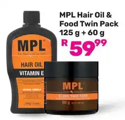 Game MPL Hair Oil & Food Twin Pack offer