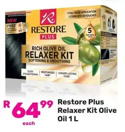 Game Restore Plus Relaxer Kit Olive Oil offer
