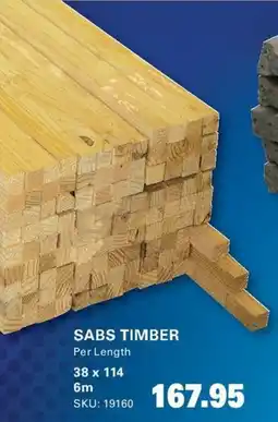 Cashbuild Sabs timber offer