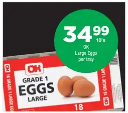 OK Foods OK Large Eggs offer