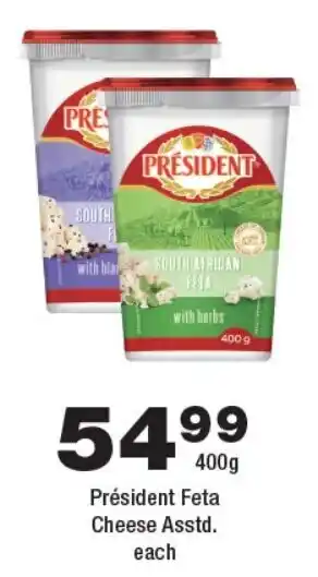 OK Foods Président Feta Cheese Asstd. offer