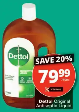 Checkers Dettol Original Antiseptic Liquid offer