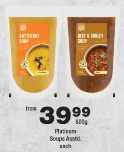 OK Foods Platinum Soups Asstd. offer