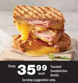 OK Foods Toasted Sandwiches Asstd. offer