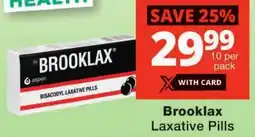 Checkers Brooklax Laxative Pills offer