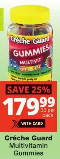 Checkers Créche Guard Multivitamin Gummies offer
