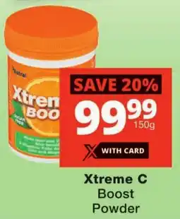 Checkers Xtreme C Boost Powder offer