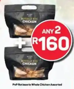 Pick n Pay PnP Rotisserie Whole Chicken Assorted offer