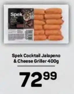 Pick n Pay Spek Cocktail Jalapeno & Cheese Griller offer