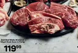 Pick n Pay Bulk Beef Blade, Brisket or Chuck Steak Bone-in offer