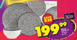 Shoprite Mirage dinner set offer