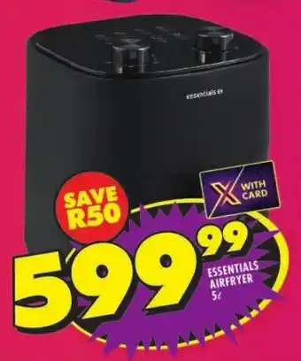 Shoprite Essentials airfryer offer