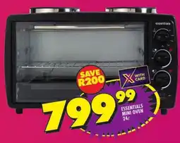 Shoprite Essentials mini oven offer