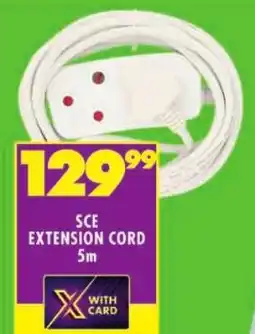 Shoprite Sce extension cord offer