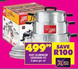 Shoprite Hart aluminium cookware set offer