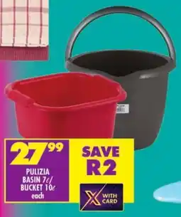 Shoprite Pulizia basin/ bucket offer