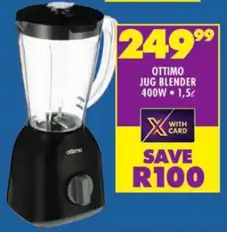 Shoprite Ottimo jug blender 400w offer