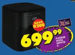 Shoprite Platinum digital airfryer offer