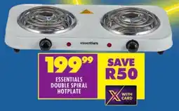 Shoprite Essentials double spiral hotplate offer