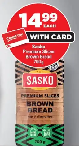 OK Foods Sasko Premium Slices Brown Bread offer