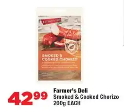 OK Foods Farmer's Deli Smoked & Cooked Chorizo offer