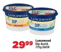 OK Foods Lancewood Dip Asstd. offer