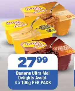 OK Foods Danone Ultra Mel Delights Asstd. offer