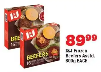 OK Foods I&J Frozen Beefers Asstd. offer