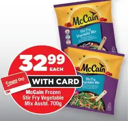 OK Foods McCain Frozen Stir Fry Vegetable Mix Asstd. offer