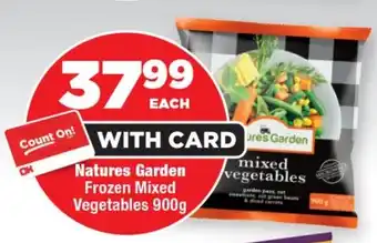 OK Foods Natures Garden Frozen Mixed Vegetables offer