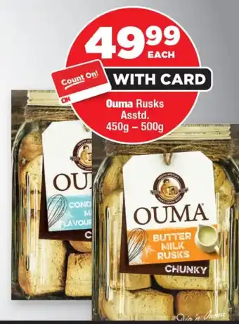 OK Foods Ouma Rusks Asstd. offer
