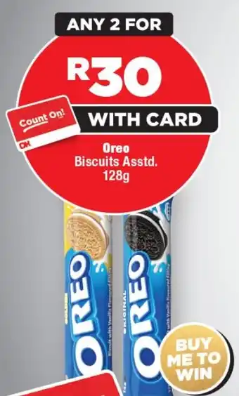 OK Foods Oreo Biscuits Asstd. offer