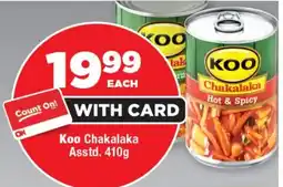 OK Foods Koo Chakalaka Asstd. offer