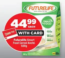 OK Foods Futurelife Smart Food Cereal Asstd. offer