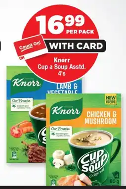 OK Foods Knorr Cup a Soup Asstd. offer