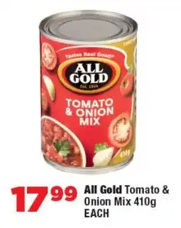 OK Foods All Gold Tomato & Onion Mix offer