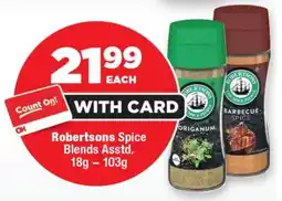 OK Foods Robertsons Spice Blends Asstd. offer
