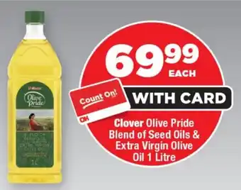 OK Foods Clover Olive Pride Blend of Seed Oils & Extra Virgin Olive Oil offer