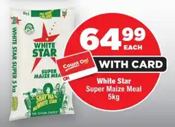 OK Foods White Star Super Maize Meal offer